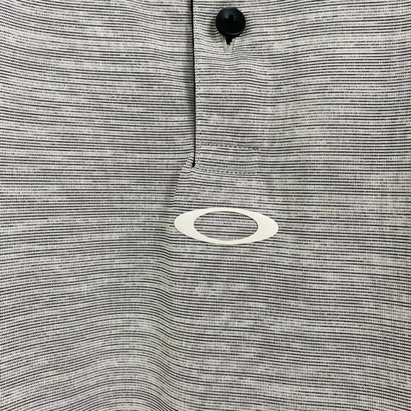 Oakley Gravity Pro Black Out Performance Regular Fit Golf Polo Shirt, Size 3XL - Picture 4 of 9